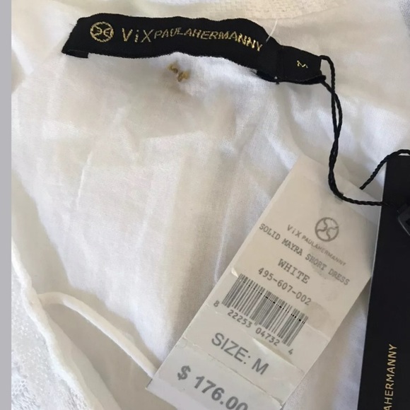 Vix Paula Hermanny | Womens Solid Mayra Dress - Picture 12 of 13